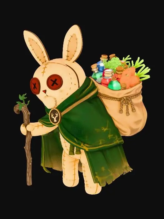 3D model for Forest Wanderer