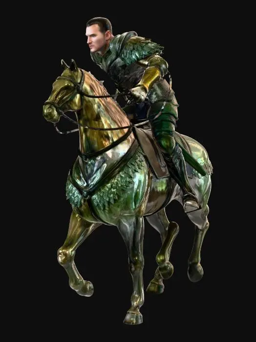 3D model for Knight's Charge