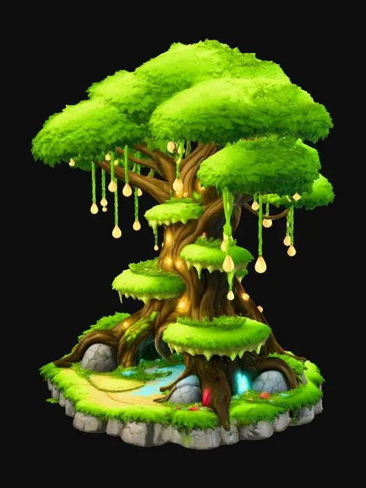 3D model for Enchanted Canopy