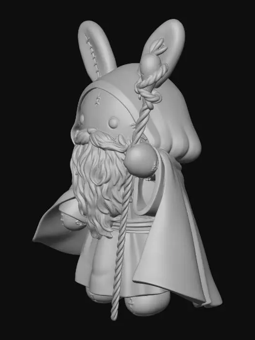 3D model for Mystic Bunny Magician
