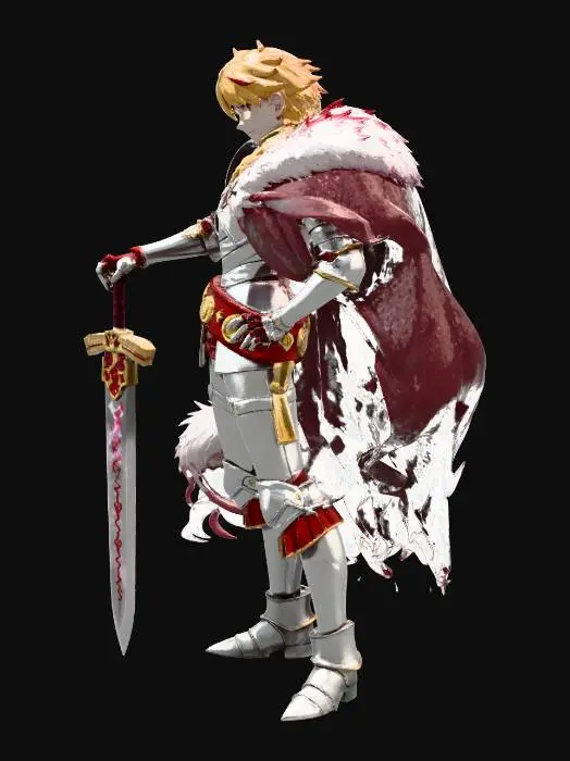 3D model for Richard Lionheart