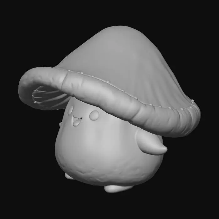 3D model for Green Cap
