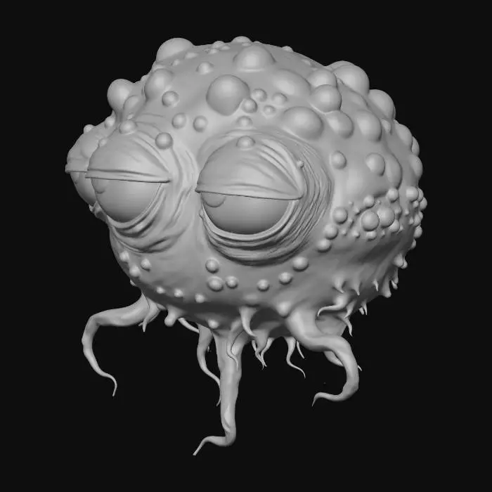 3D model for Bored Kraken