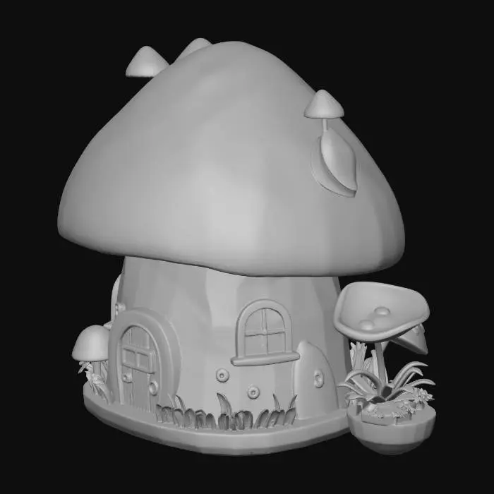 3D model for Mushroom Cottage