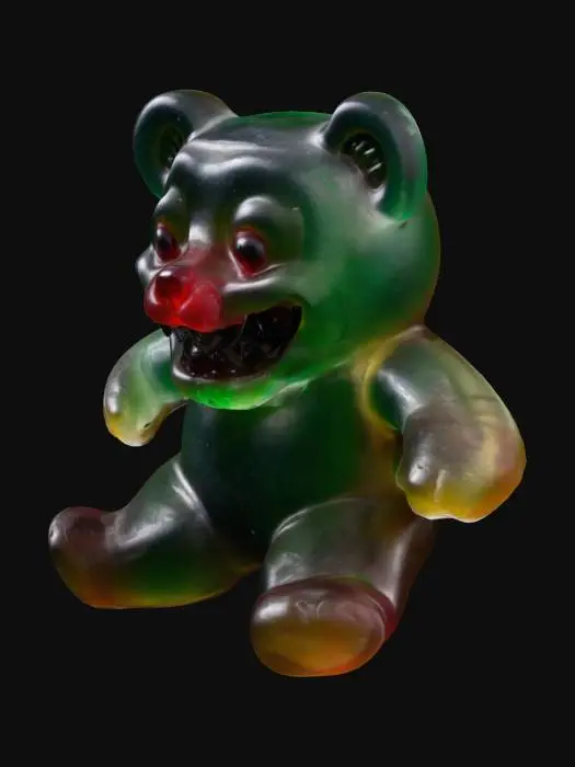 3D model for Old creepy gummy bear