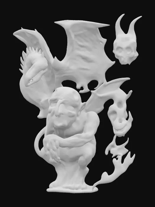 3D model for Whispers of the Mind