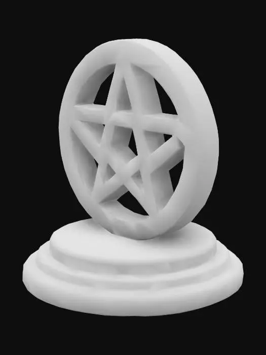 3D model for pentagram