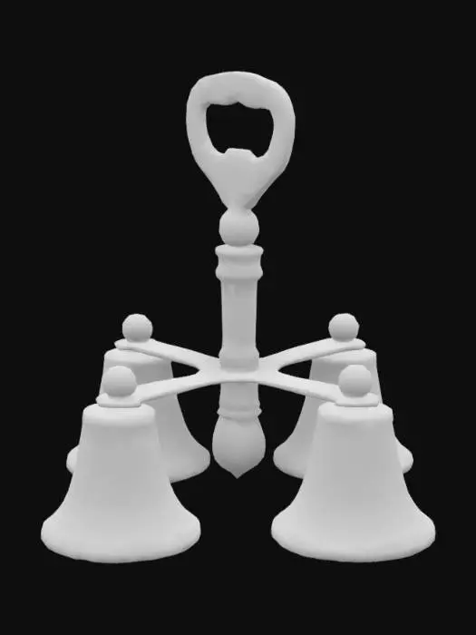 3D model for Handheld Bell Quartet