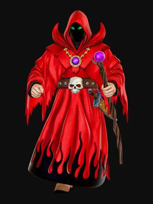 3D model for Crimson Enchanter