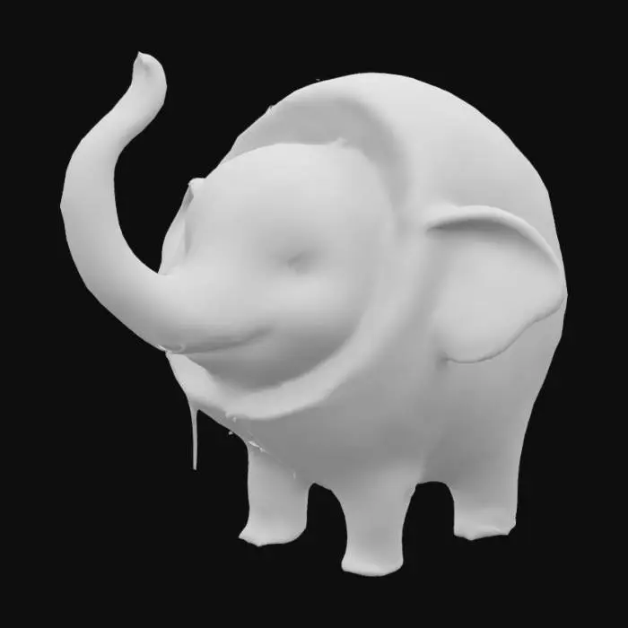 3D model for Coconut Elephant