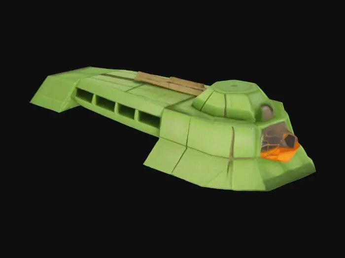 3D model for Star Trek: New Worlds Klingon tank