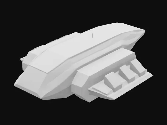 3D model for Battle Isle: Crux