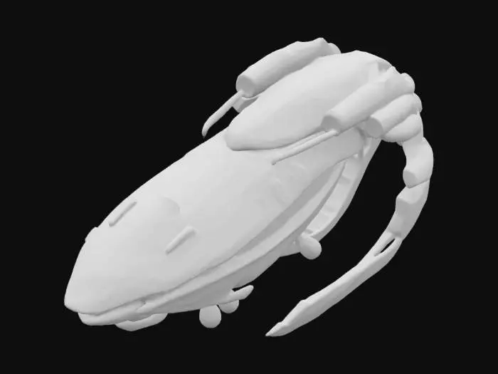 3D model for Starcraft: Carrier