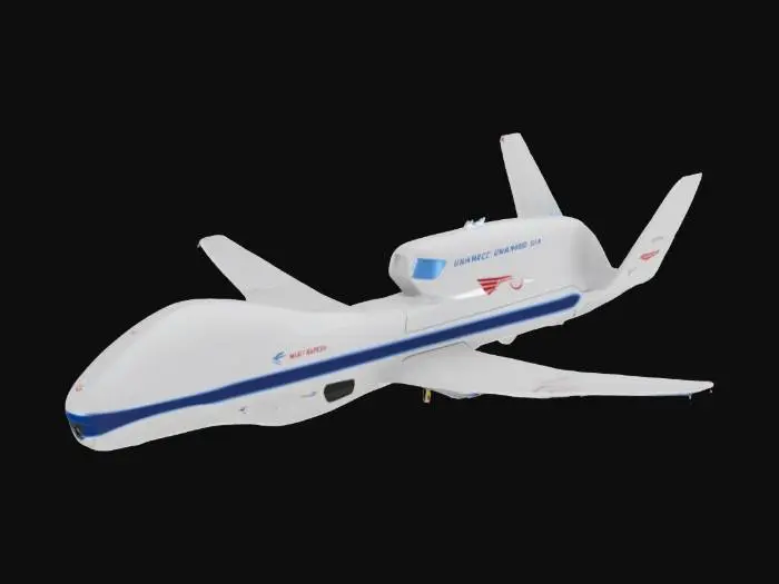 3D model for NASA Globalhawk