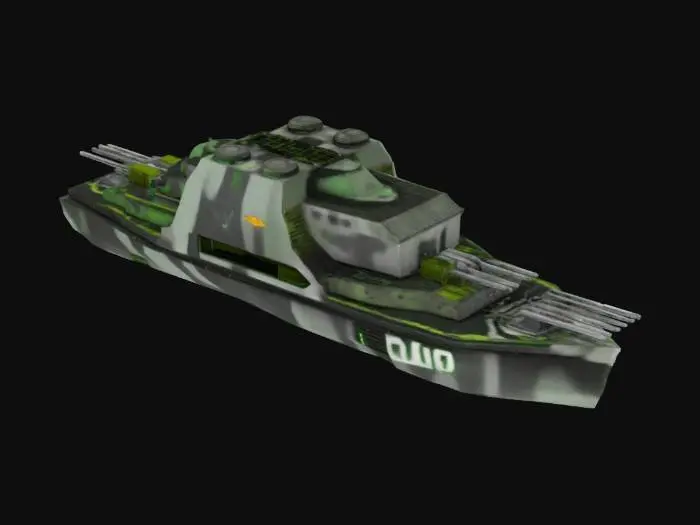 3D model for Battle Isle: Zenit