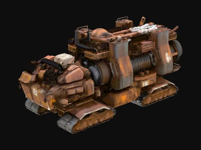 3D model for RA2: Soviet MCV (M6p)
