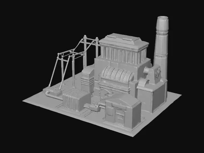 3D model for CNC Generals Fusion Reactor