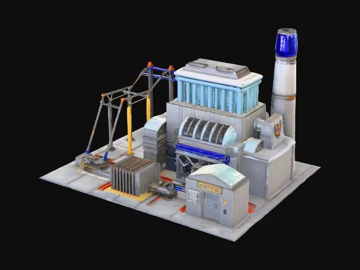 3D model for CNC Generals Fusion Reactor