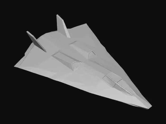 3D model for GDI Hypersonic Fighter