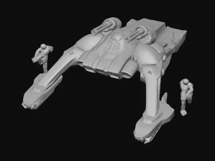 3D model for NOD Stealth Tank