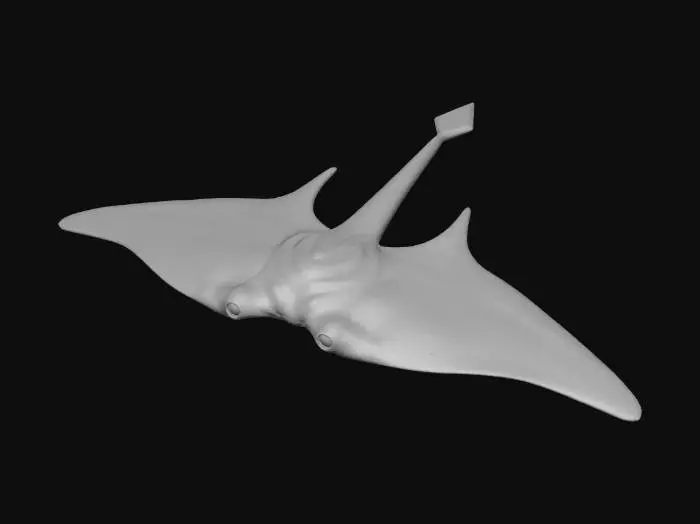 3D model for Subnautica Ghost Ray