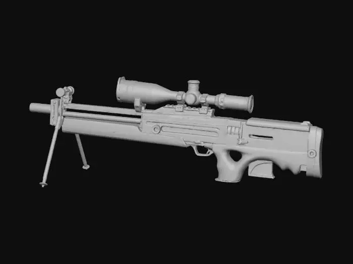 3D model for Walther WA2000