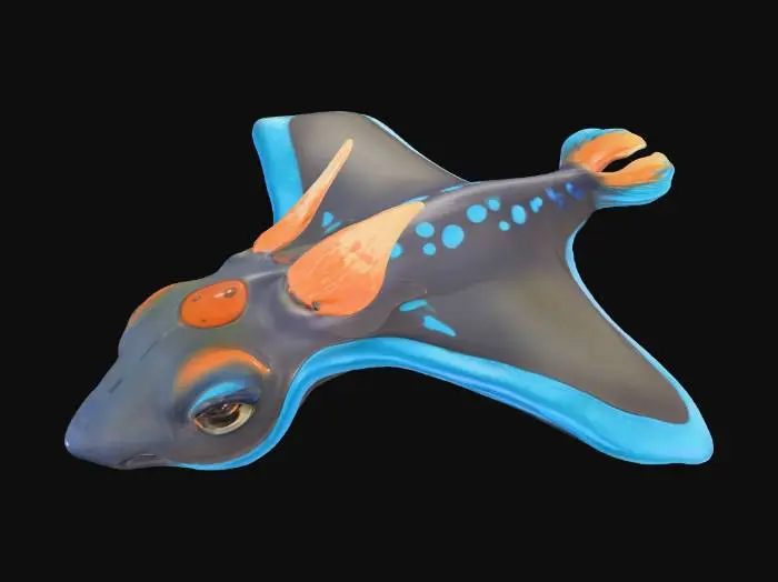 3D model for Subnautica Rabbit Ray