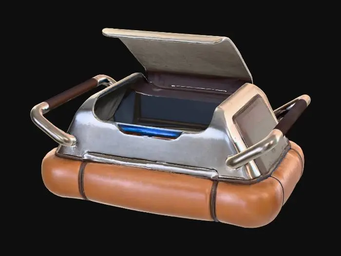 3D model for Subnautica Floating Storage