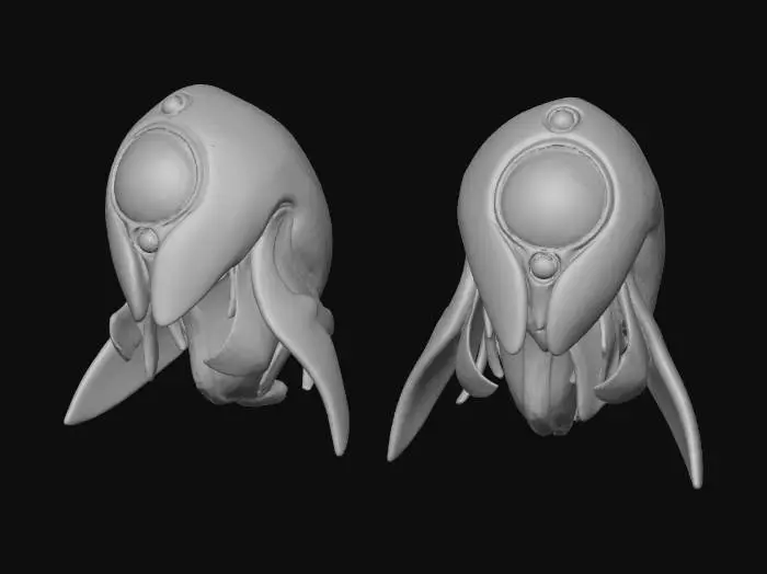 3D model for Subnautica Trivalve