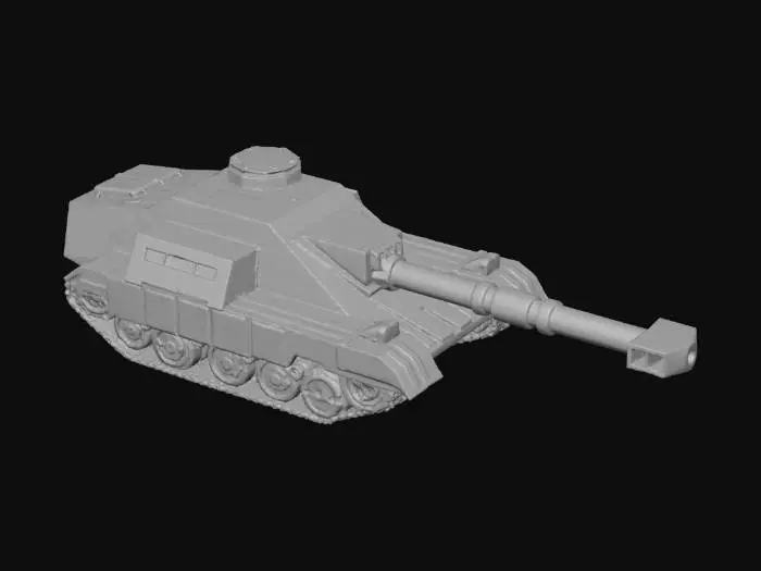 3D model for Generals Evo Iron Cannon