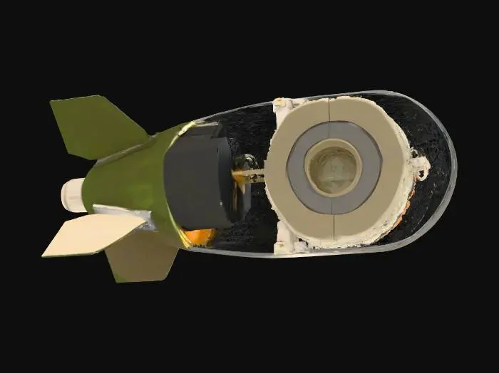 3D model for W54 Warhead Diagram