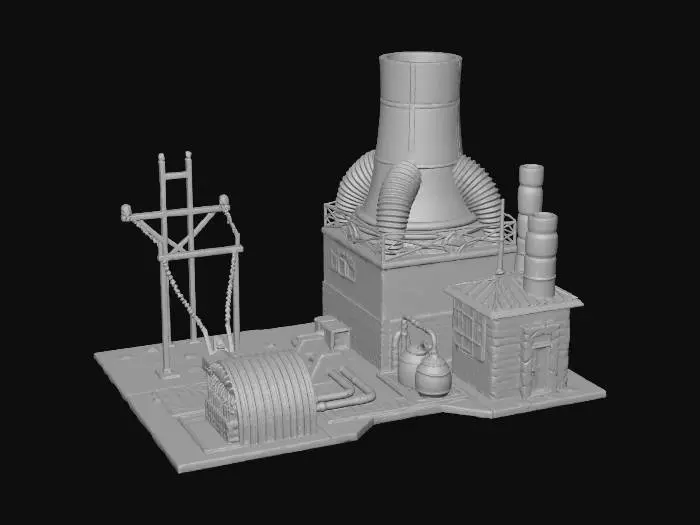 3D model for Generals Evo Adv. Nuke Generator