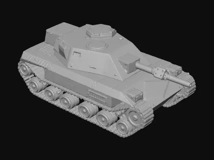 3D model for Generals Evo Taskmaster Tank