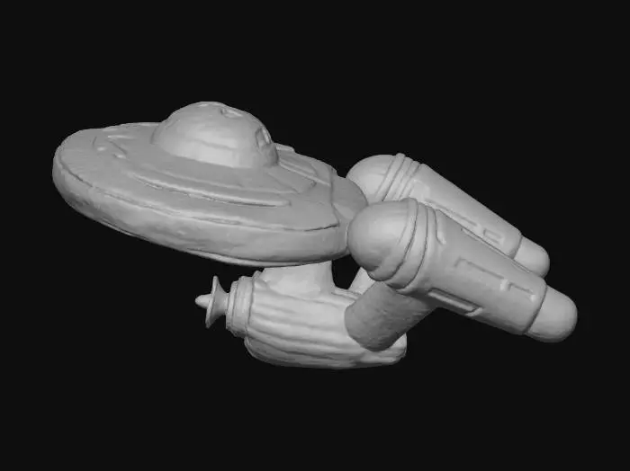 3D model for Enterprise Plush Model