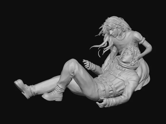 3D model for Strangeland Cover Art