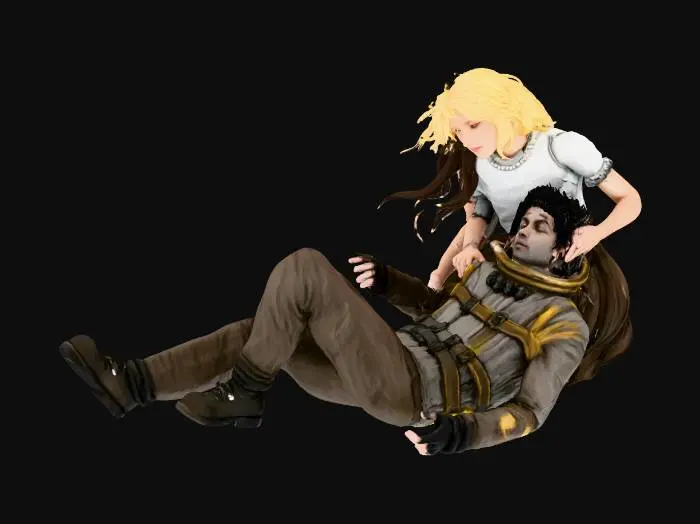 3D model for Strangeland Cover Art