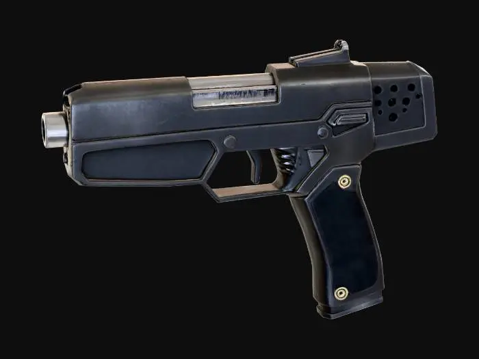 3D model for CNC Renegade Falcon Autopistol