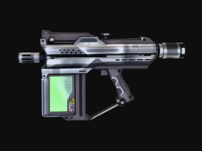 3D model for CNC Renegade Tiberium Flechette Gun