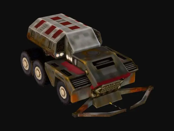 3D model for CNC Renegade Tiberium Harvester