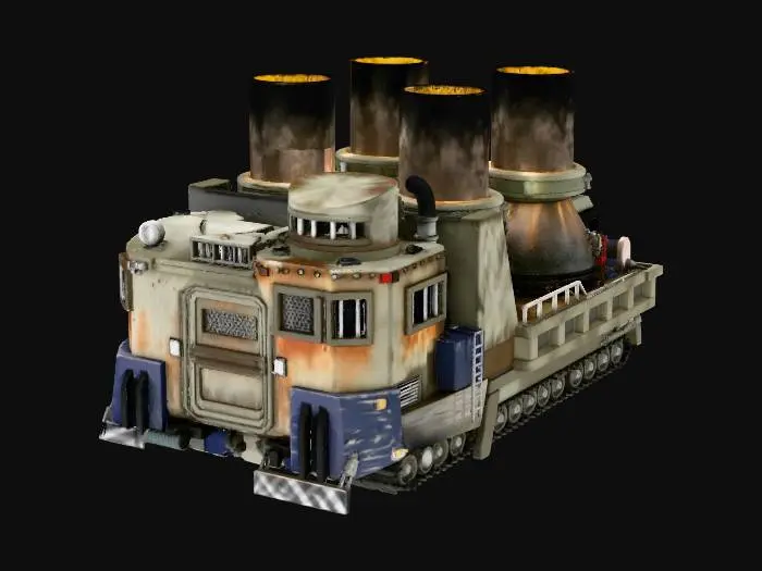 3D model for CNC RA2 Yuri Slave Miner