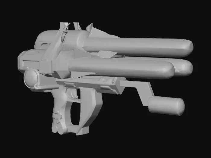 3D model for Nerf ArenaBlast Triple Strike