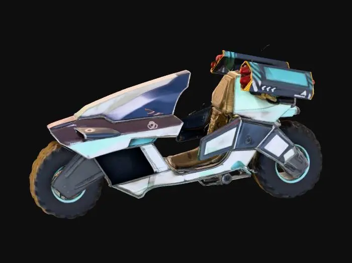 3D model for CNC RenegadeX Nod Recon Bike