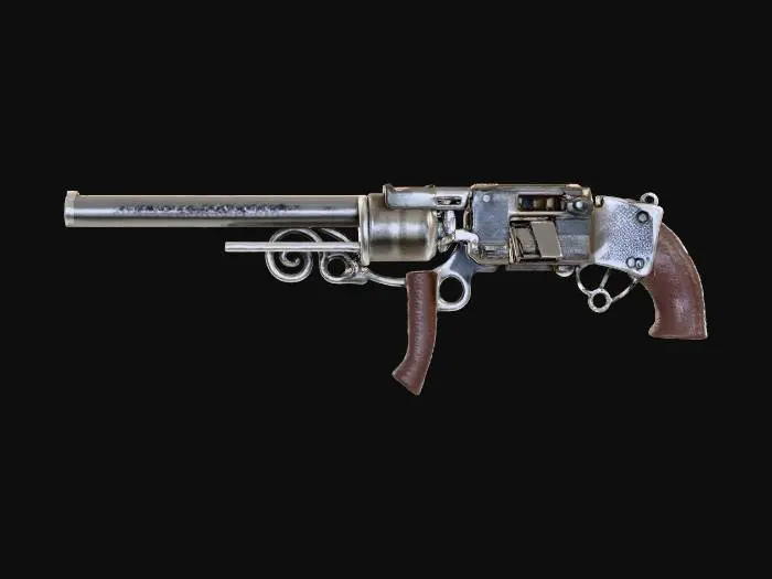 3D model for Arcanum Repeater Rifle