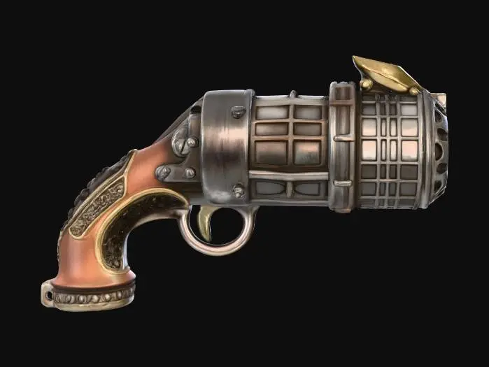 3D model for Arcanum Hand Cannon