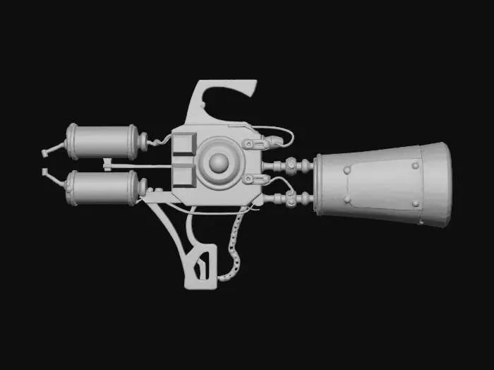 3D model for Arcanum Tesla Gun
