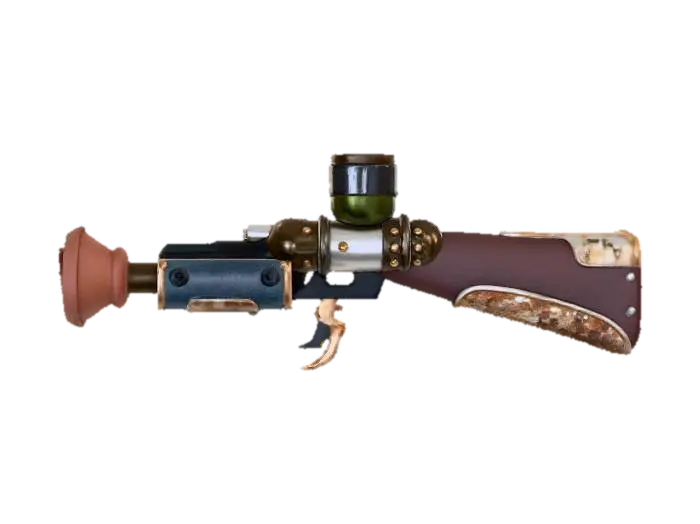 3D-модель Arcanum Acid Gun, згенерована ШІ