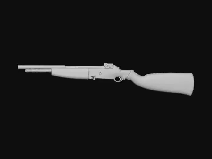 3D model for Arcanum Hunting Rifle (Topaz Creative)