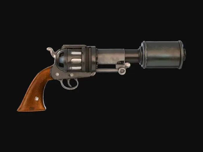 3D model for Arcanum Hushed Revolver