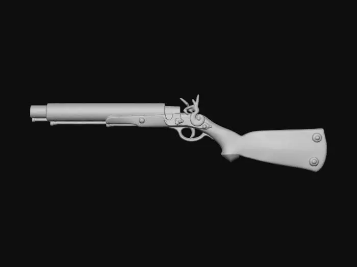 3D model for Arcanum Elephant Gun