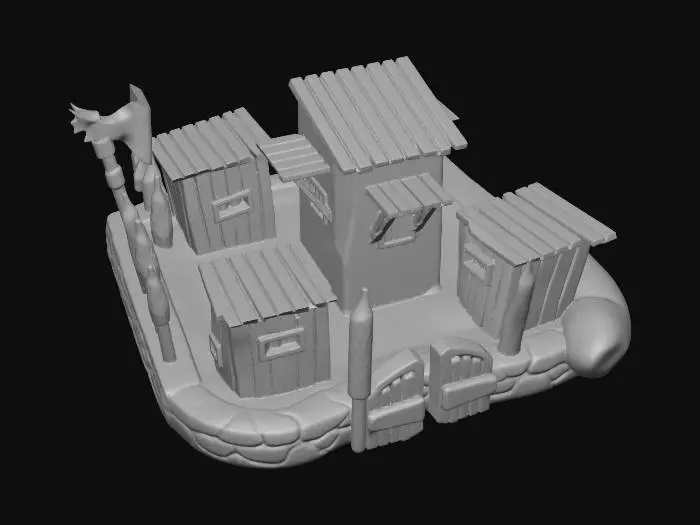 3D model for 7 Kingdoms Fort